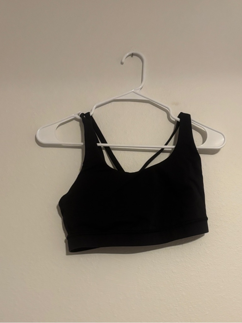 lululemon athletica Black Strappy Sports Bra
